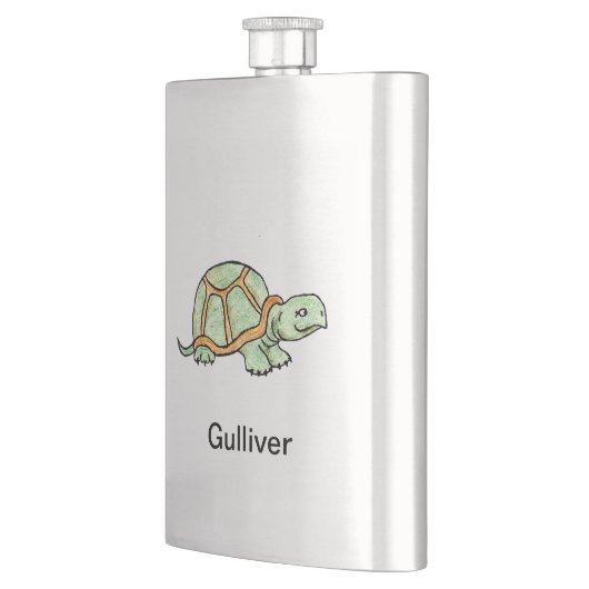 Schildkröte Flachmann (Links)