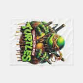 Schildkröte Fleecedecke (Vorderseite (Horizontal))