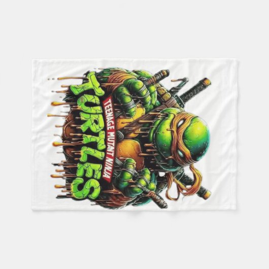 Schildkröte Fleecedecke (Vorderseite (Horizontal))