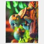 Schildkröte Fleecedecke (Vorderseite)