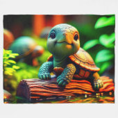 Schildkröte Fleecedecke (Vorderseite (Horizontal))