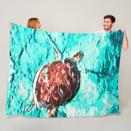 Schildkröte Fleecedecke (Beispiel)