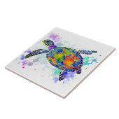 Schildkröte Fliese (Seite)