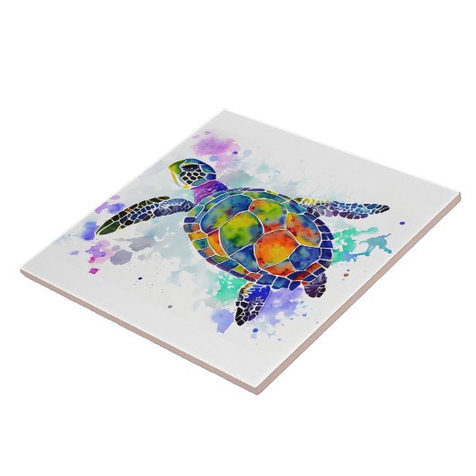 Schildkröte Fliese (Seite)