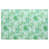 SCHILDKRÖTE-FLOSS Grün-Aqua-Aquarell Stoff (Fat Quarter (45,7 x 55,9 cm))
