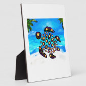 Schildkröte Fotoplatte (Seite)