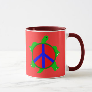 Schildkröte-FriedensTasse Tasse