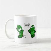 Schildkröte-Furz Kaffeetasse (Links)