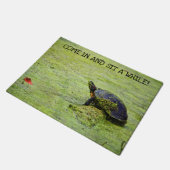 "Schildkröte" Fußmatte (Schrägansicht)