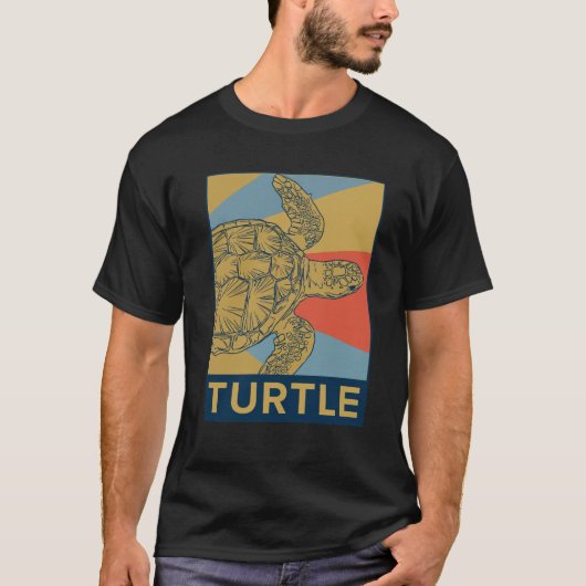 Schildkröte Galapagos T-Shirt (Vorderseite)