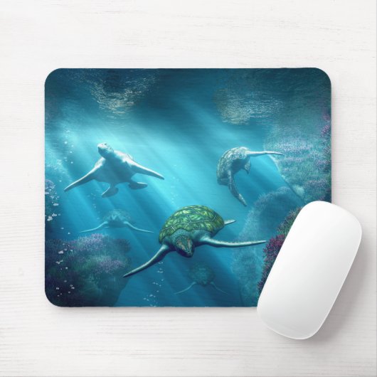 Schildkröte-Gasse Mousepad (Mit Mouse)