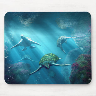 Schildkröte-Gasse Mousepad