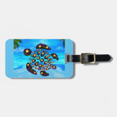 Schildkröte Gepäckanhänger (Vorderseite horizontal)