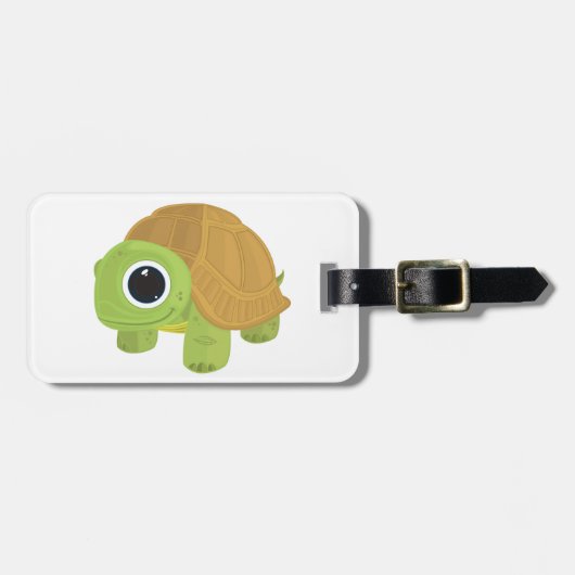 Schildkröte Gepäckanhänger (Vorderseite horizontal)