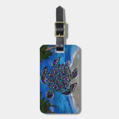 Schildkröte Gepäckanhänger (Vorderseite vertikal)