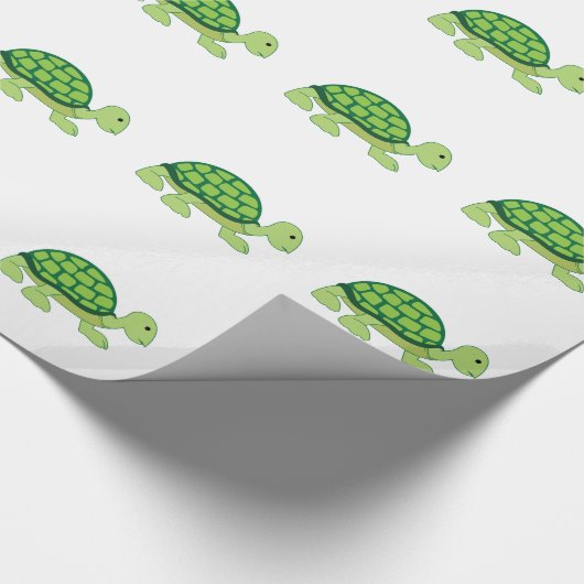 Schildkröte Geschenkpapier (Ecke)