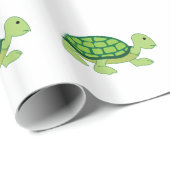 Schildkröte Geschenkpapier (Rolleneckpunkt)