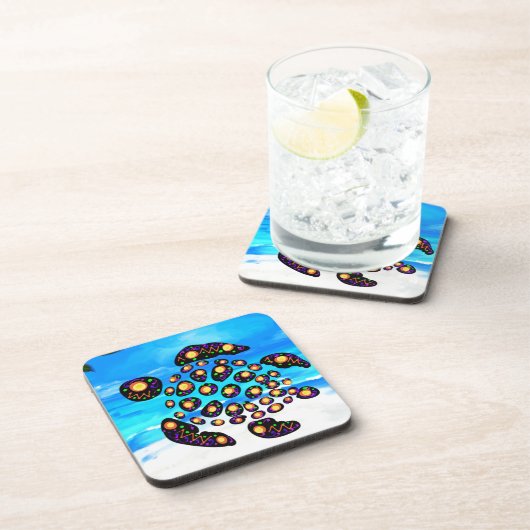 Schildkröte Getränkeuntersetzer (Rechte Seite)