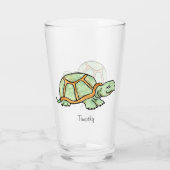 Schildkröte Glas (Rückseite)