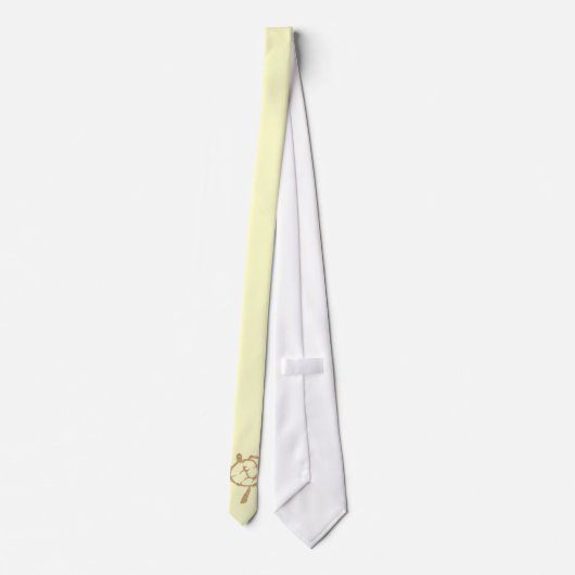 Schildkröte-Gold Krawatte (Rückseite)