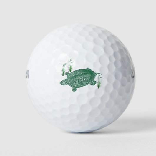 Schildkröte Golfball (Vorderseite)