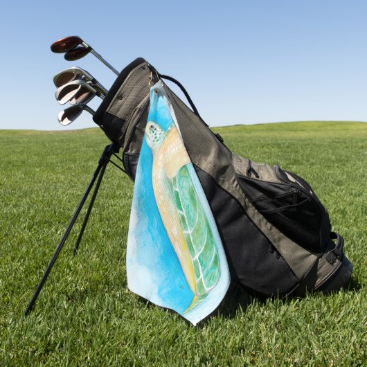 Schildkröte Golfhandtuch (Gras)
