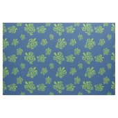 Schildkröte-grüne und Blaupause Stoff (Fat Quarter (45,7 x 55,9 cm))