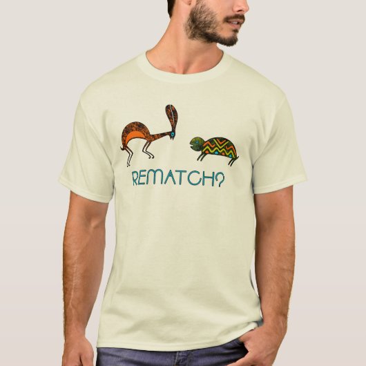 Schildkröte-Hasen T-Shirt (Vorderseite)