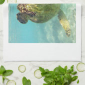Schildkröte Hawaiis Honu Geschirrtuch (Gefaltet)