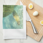 Schildkröte Hawaiis Honu Geschirrtuch (Viertel Falte)