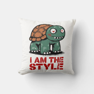 Schildkröte I am the style Kissen