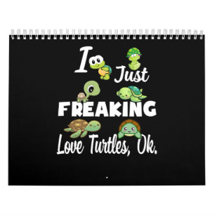 Schildkröte Ich schütteln nur Liebe Turtle Ok. Kalender