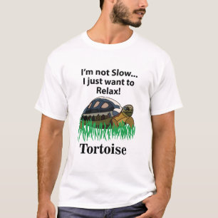 Schildkröte Ich Will Mich Nur Entspannen Tier Lust T-Shirt