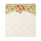 Schildkröte im Turtle Notepad Notizblock (Vorderseite)