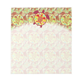 Schildkröte im Turtle Notepad Notizblock