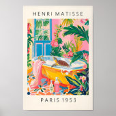 Schildkröte in der Badewanne Witziges Poster, Dopa Poster (Vorne)