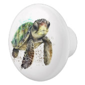 Schildkröte in der Keramik Keramikknauf (Rechts)