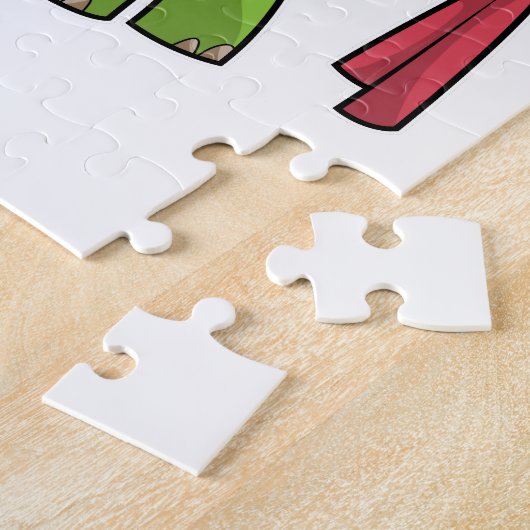 Schildkröte in Kampfkunst mit Schwert Puzzle (Seite)