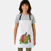 Schildkröte in Kampfkunst mit Schwert Schürze (Insitu)