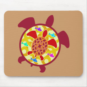 Schildkröte innerhalb der Schildkröte Mousepad