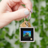 Schildkröte ist nicht verärgert schlüsselanhänger (Hand)