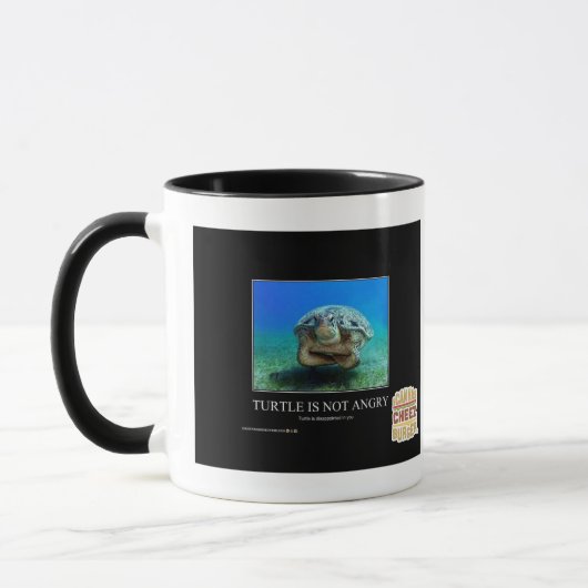 Schildkröte ist nicht wütend tasse (Links)