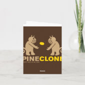 SCHILDKRÖTE-JUNGE Gruß-Karte Karte (Rückseite)