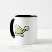 Schildkröte-Kaffee-Tasse - Wecker kundengerecht Tasse (Vorderseite Links)