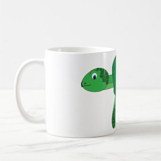 Schildkröte Kaffeetasse (Links)