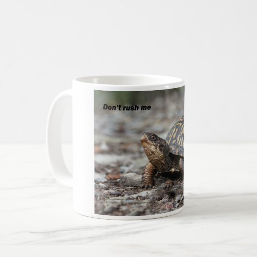 Schildkröte Kaffeetasse (Vorderseite Links)