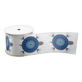 Schildkröte (Keya) Blau Satinband (Spule)
