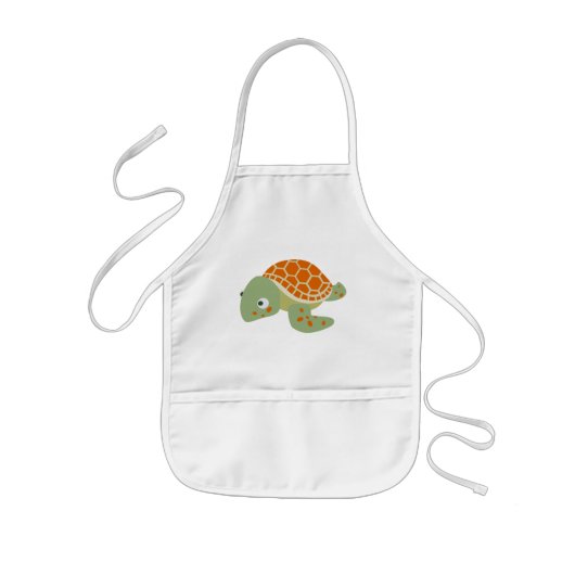 Schildkröte Kinderschürze (Vorne)
