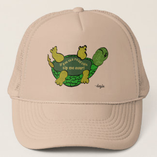 Schildkröte - Kipp mich um Schildkröte Truckerkappe