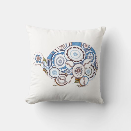 Schildkröte-Kissen Kissen (Vorderseite)